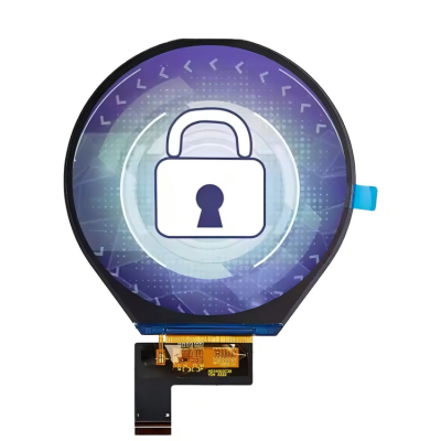 Custom Circular Lcd Touch Screen SPI MIPI Interface 1.28
